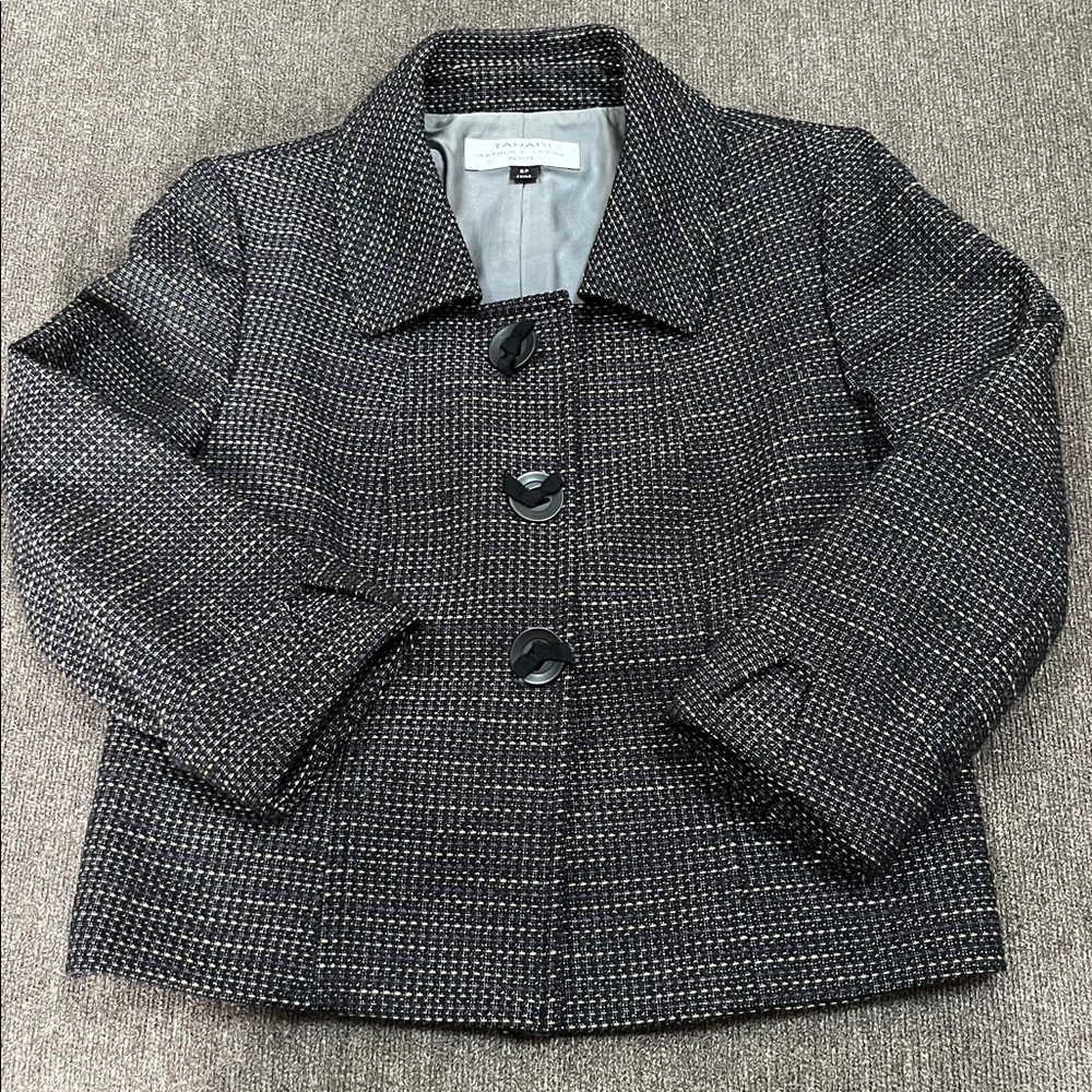 Tahari Petite Blazer Jacket Size 6